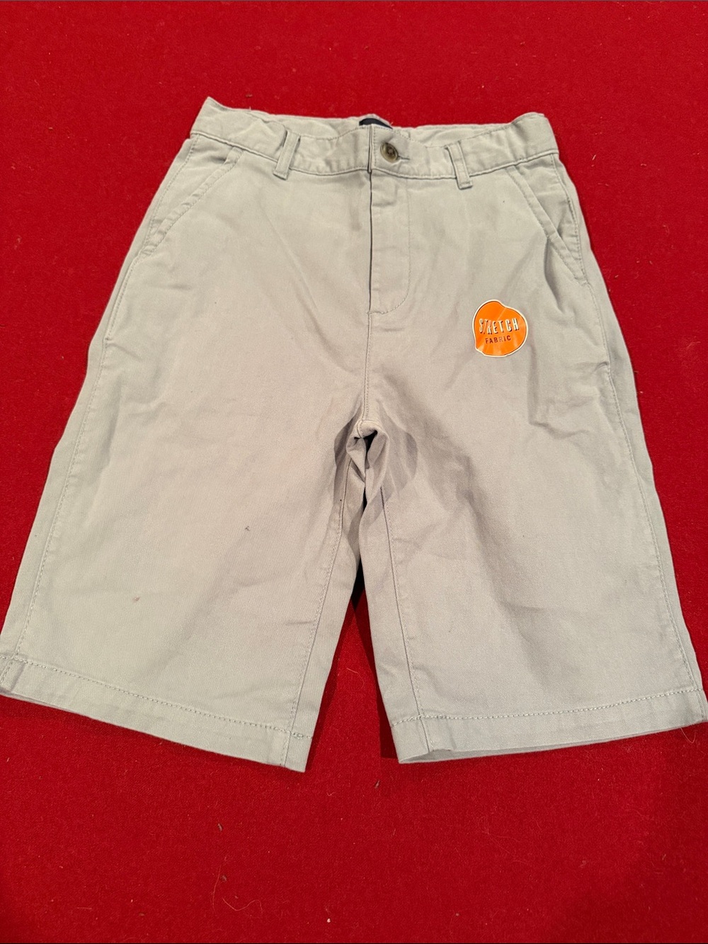 The Children's Place Light Gray Boys' Stretch Shorts
